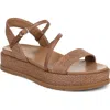 Naturalizer Zayda Platform Sandal In Brown
