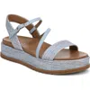 Naturalizer Zayda Platform Sandal In Blue