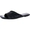 Naturalizer Zelda Womens Slip On Slide Sandals In Black