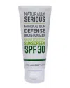 Naturally Serious Unisex 1.7oz Mineral Sun Defense Moisturize Sunscreen Spf 30 In White