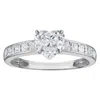 Naturalux 14k White Gold 1.75 Cttw Lab Grown Diamond Ring In Metallic