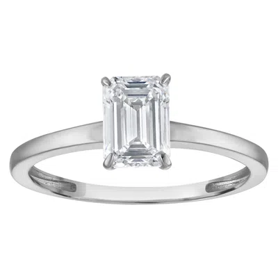 Naturalux 14k Yellow Gold 1 Ct Lab Grown Diamond Solitaire Ring In Metallic