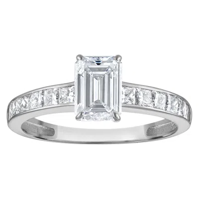 Naturalux 14k Yellow Gold 1.75 Cttw Lab Grown Diamond Ring In Metallic