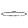 Naturalux 14k Yellow Gold 2.25 Cttw Lab Grown Diamond Bracelet In Silver