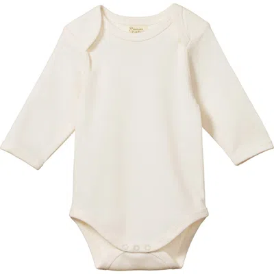 Nature Baby Long Sleeve Bodysuit In Neutral