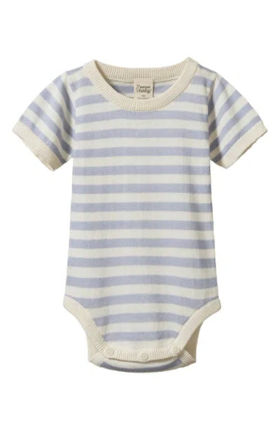 Nature Baby Ren Organic Cotton Knit Bodysuit In Multi