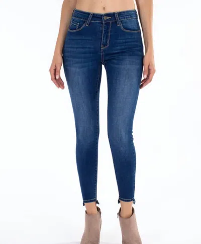 Nature Denim Booty Booster Denim Jean In Medium Wash In Blue
