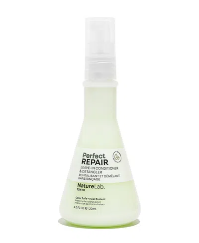 Naturelab. Tokyo Perfect Repair Leave-in Conditioner And Detangler, 4 Oz. In Transparent