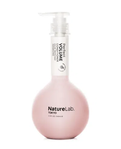 Naturelab. Tokyo Perfect Volume Conditioner, 11.5 Oz. In Transparent