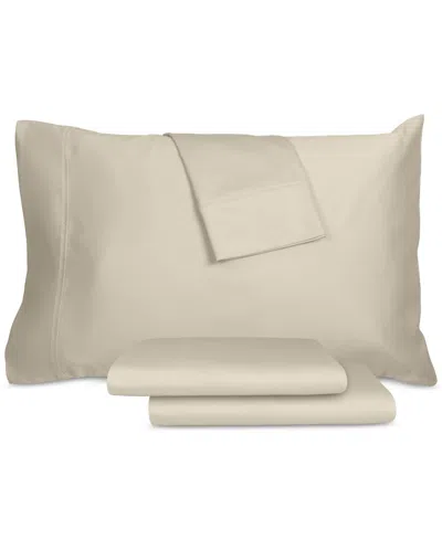 Naturelle 100% Tencel Lyocell 300 Thread Count Sateen 4-pc. Sheet Set, California King In Latte