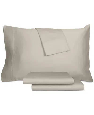 Naturelle 100% Tencel Lyocell 300 Thread Count Sateen 4-pc. Sheet Set, Full In Dove Grey