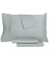 Naturelle 100% Tencel Lyocell 300 Thread Count Sateen 4-pc. Sheet Set, King In Blue Mist