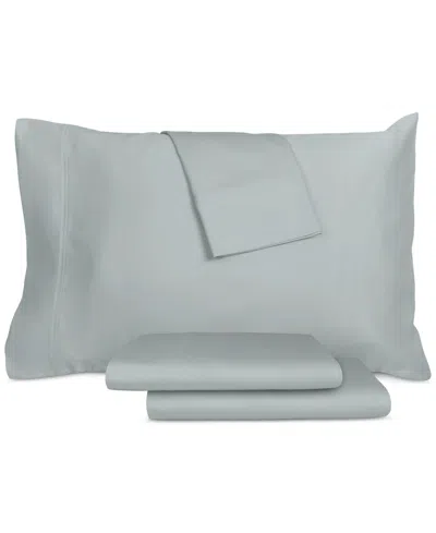 Naturelle 100% Tencel Lyocell 300 Thread Count Sateen 4-pc. Sheet Set, King In Blue Mist