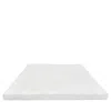 Naturepedic 2 Adagio Latex Twin Mattress Topper In White