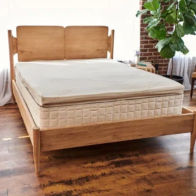 Naturepedic Adagio 2" Organic Latex Mattress Topper In Cream