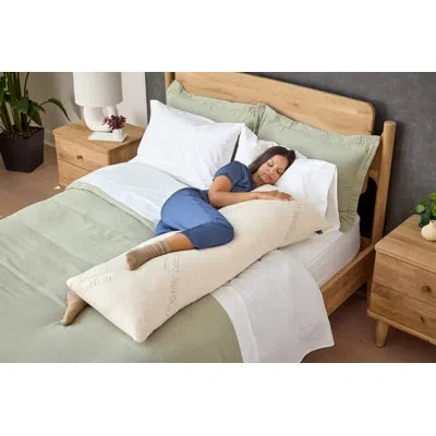 Naturepedic Organic Latex Body Pillow In Neutral
