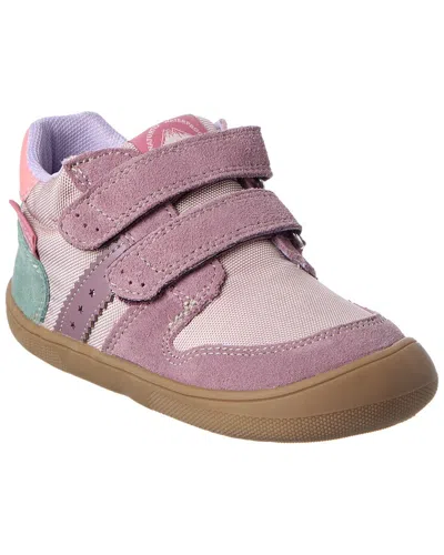 Naturino Barefoot Ondy Leather, Suede & Canvas Sneaker In Multi