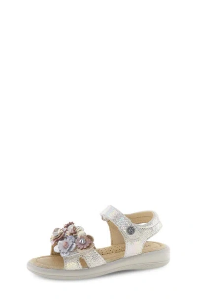 Naturino Kids'  Brahma Appliqué Sandal In Neutral