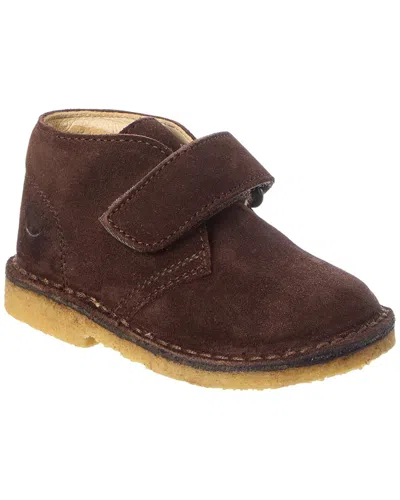 Naturino Choco Suede Bootie In Brown