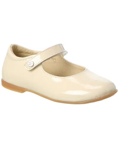 Naturino Kids' Darling Patent Flat In Neutral