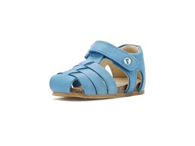 Naturino Kids' Falcotto Alby (toddler) Boys Shoes Azure : Eu 24 (us 7.5 Toddler) M, Leather In Blue