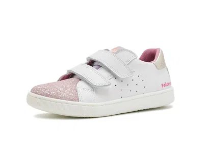 Naturino Falcotto Kiner Low Vl (toddler/little Kid) Girl's Shoes White: Eu 24 (us 7.5 Toddler) M