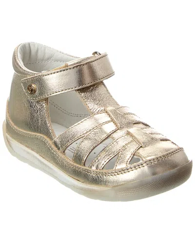 Naturino Falcotto Mipos Leather Sandal In Multi