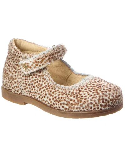 Naturino Kids' Falcotto Plinpi 2 Haircalf Flat In Brown