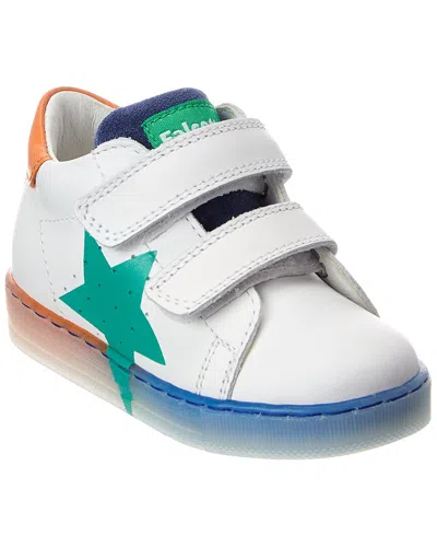Naturino Falcotto Salazar 3 Leather Sneaker In White