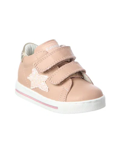 Naturino Falcotto Sasha Vl Leather Sneaker In Neutral