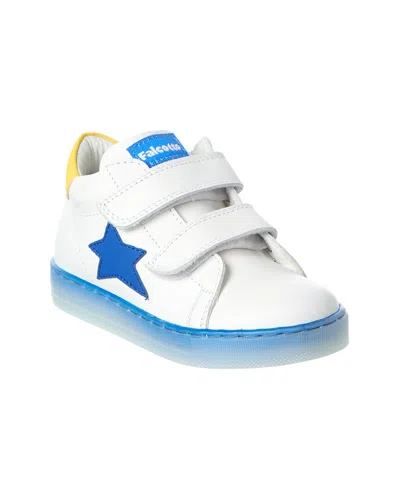 Naturino Falcotto Sasha Vl Leather Sneaker In White