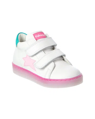Naturino Falcotto Sasha Vl Leather Sneaker In White