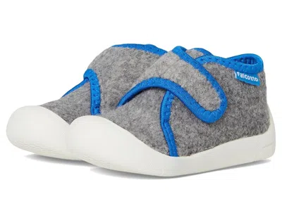 Naturino Falcotto Snuppy Vl. (toddler/little Kid) Boy's Shoes Grey : Eu 27 (us 10.5 Little Kid) M, Textile In Gray