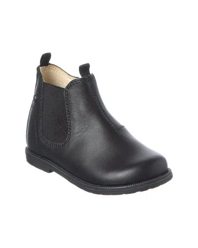 Naturino Falcotto Winter Wood Leather Boot In Black