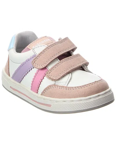 Naturino Falcotto Zuppy Leather & Suede Sneaker In Neutral