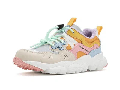 Naturino Flower Mountain Yamano 3 Junior (little Kid) Kid's Shoes Mint/pink/zucca: Eu 30 (us 12.5 Little Kid) In Multi