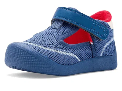 Naturino Free Open 2 Vl (toddler/little Kid) Boy's Shoes Azure : Eu 24 (us 7.5 Toddler) M, Faux Leather/texti In Multi