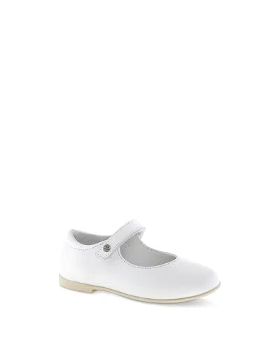 Naturino Kids' Girls' Darling Leather Ballet Flats - Baby, Toddler In White