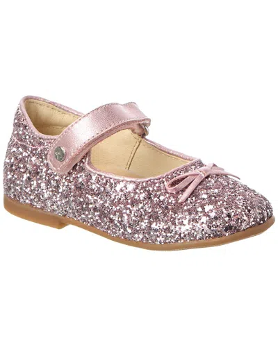 Naturino Kids' Glitter Ballet Flat In Pink