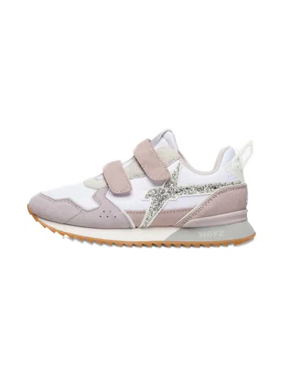 Naturino Kids' Glitter Strap Trainers In Brown