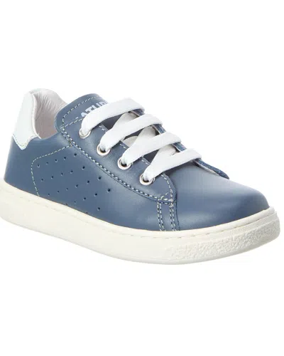 Naturino Kids' Hasselt 2 Leather Sneaker In Blue