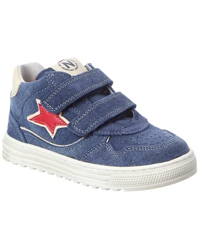 Naturino Hess High 3 Suede Sneaker In Multi