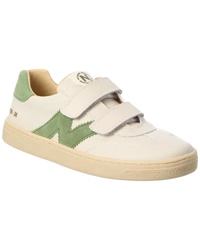 Naturino Kids' Jenix Leather Sneaker In Neutral