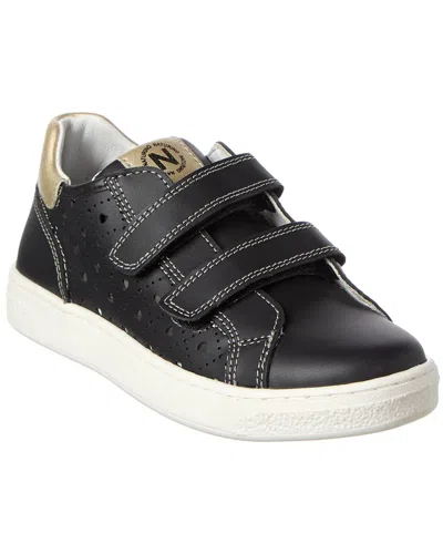 Naturino Khatyr Leather Sneaker In Blue