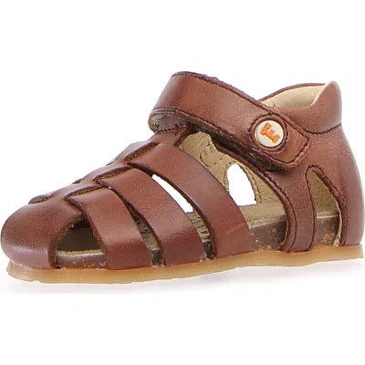 Naturino Kids' Alby Fisherman Sandal In Cuoio