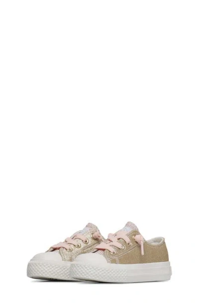 Naturino Kids' Ayasy Sneaker In Platinum-cipria