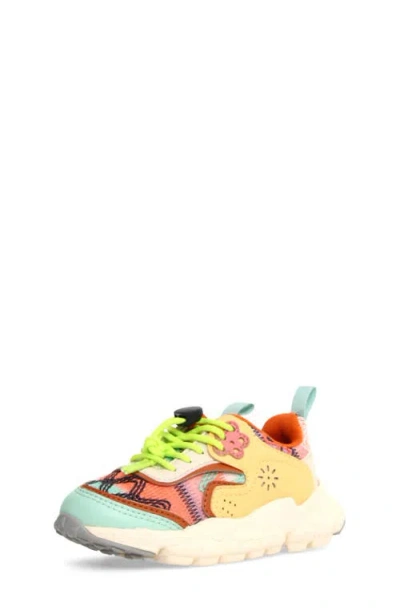Naturino Kids' Doi Sneaker In Gree-zucca-multi