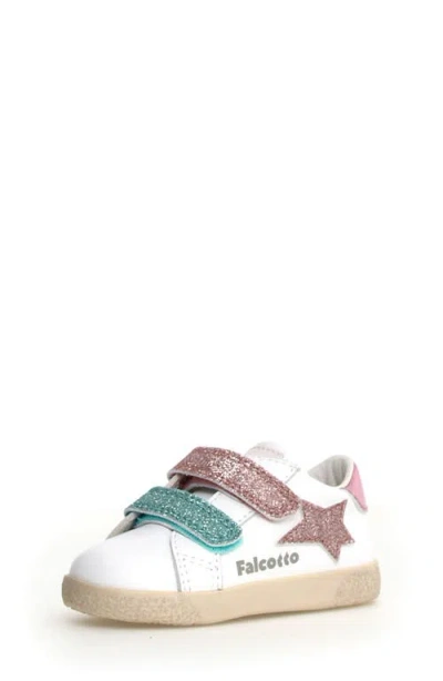 Naturino Kids' Falcotto Alnoite Sneaker In White-pink