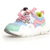 Naturino Kids' Yamano 3 Sneaker In Aquamarine-celeste-white