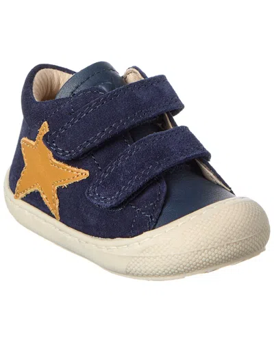 Naturino Kolde Suede Sneaker In Blue